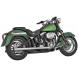 SOFTAIL DUALS EXHAUST PIPES (Vance & Hines)