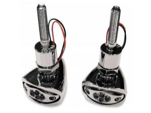 JX ADJUSTABLE MIRROR MOUNT MARKER LIGHTS