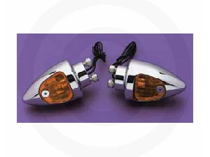 SERIES 2000 CHROME BILLET MARKER LIGHTS