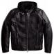 MEN'S REFLECTIVE ROAD WARRIOR 3IN1 LEATHER JACKET